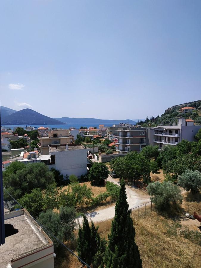 Maria Guesthouse Aliveri Exterior foto